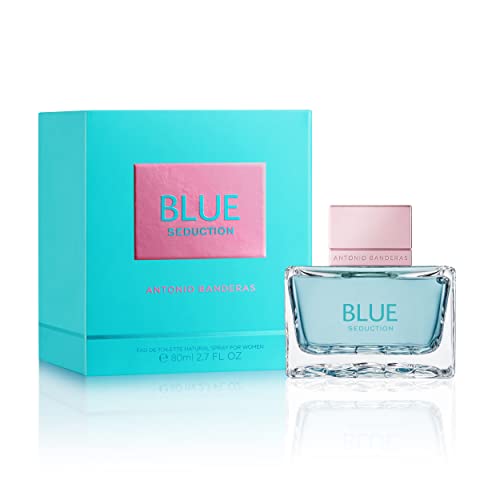 Antonio Banderas Eau De ToiletB071GNPW5Lte Spray for Women, Blue Seduction, 2.7 oz
