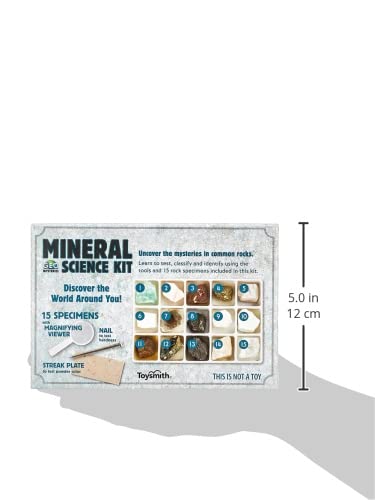 STEM Toy Mineral Science Kit Geology Rock Specimen for Young Geologists