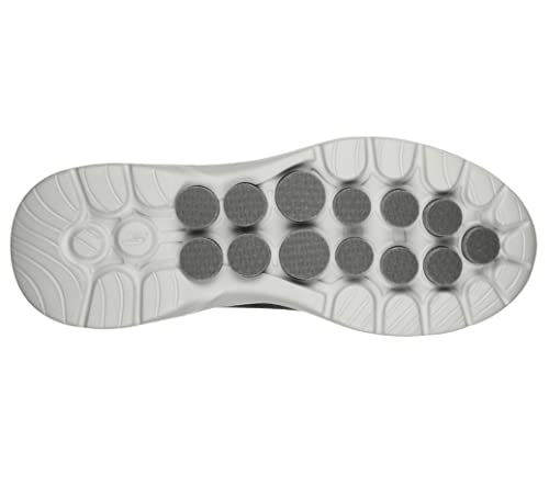 Skechers Men's Gowalk 6-Athletic Workout Walking Shoes with Air Cooled Foam Sneakers, Charcoal 2, 8.5