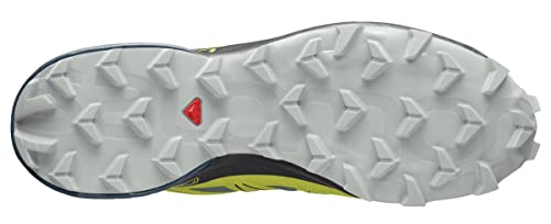 Salomon Speedcross 5 Trail Running Shoes for Men, Duck Green/Black/Evening Primrose, 14