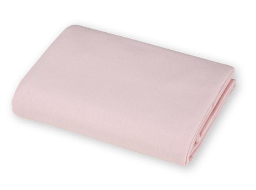 American Baby Company 100% Natural Cotton Value Jersey Knit Fitted Pack N Play Playard Sheet, Pink, Soft Breathable, for Girls
