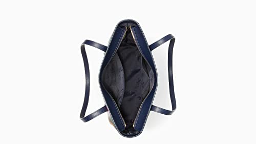 Kate Spade New York Large Daily Tote Shoulder Bag (Parisian Navy Multi)