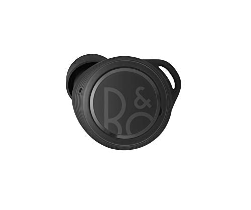 Bang and Olufsen Beoplay E8 Sport True Wireless In-Ear Bluetooth Earphone with Customizable Comfort Fit, Microphones and Touch Control, Wireless Charging Case, 28H Playtime, IP57 Dust and Waterproof Black