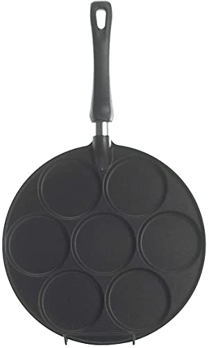 Nordic Ware Silver 01940 Scandinavian Dollar Pancake Pan 17.5 x 10.2 x 2.5