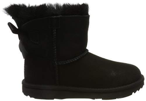 UGG unisex child Mini Bailey Bow Ii Boot, Black, 10 Toddler US