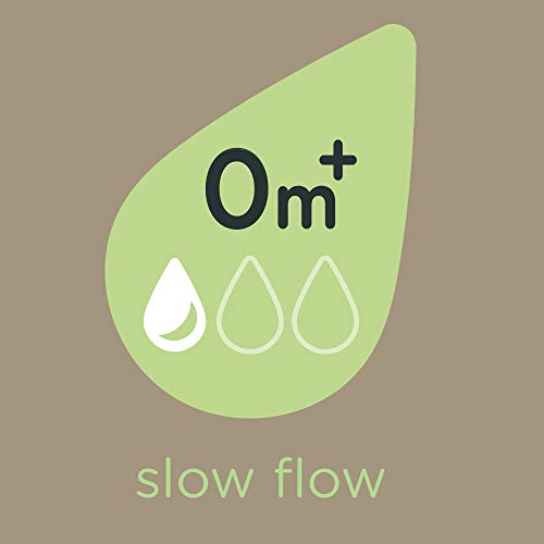 Tommee Tippee Closer to Nature Baby Bottles, Slow Flow Breast-Like Nipple with Anti-Colic Valve, 9oz, 3 Count, Colour My World Pacific - Blue