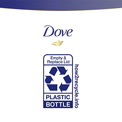 Dove Nutritive Solutions Shampoo for Damaged Hair with Pump Intensive Repair Dry Hair Shampoo Formula with Keratin Actives, 31 Fl Oz (Pack of 4)