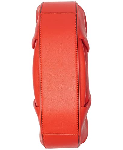 Calvin Klein Myla Novelty Hobo Shoulder Bag, Crimson