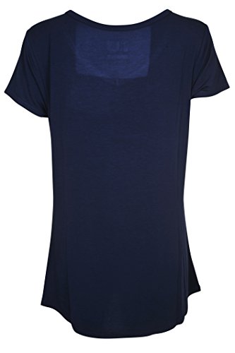 Ultra Game NBA Oklahoma City Thunder Womens Box Out Varsity Stripe Tee Shirt, Team Color, Small