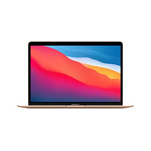 Apple 2020 MacBook Air Laptop M1 Chip, 13' Retina Display, 8GB RAM, 256GB SSD Storage, Backlit Keyboard, FaceTime HD Camera, Touch ID. Works with iPhone/iPad; Gold