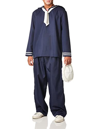 Forum Novelties Men's Ahoy Matey Sailor Costume, Blue/White, Standard