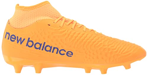 New Balance Men's Tekela V3+ Magique FG Soccer Shoe, Impulse/Vibrant Orange, 12.5