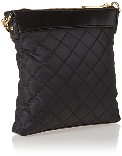 Tommy Hilfiger womens Charming Crossbody Bag, Black, One Size US