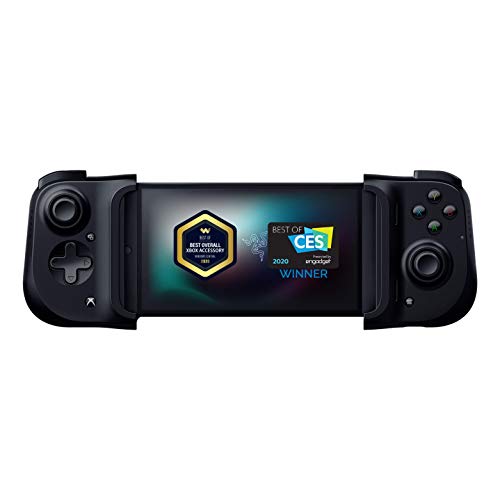 Razer Kishi Mobile Game Controller / Gamepad for Xbox Android USB-C: Game Pass Ultimate, xCloud, Cloud Gaming - Passthrough Charging - Low Latency Phone Controller Grip - Samsung, Pixel, and more