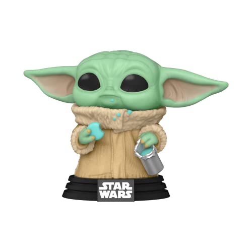 Funko Pop! and Tee: The Mandalorian - Grogu with Cookies - S