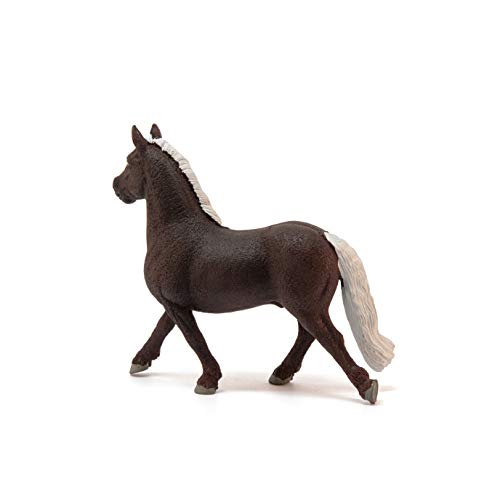 Schleich Farm World, Realistic Horse Toys for Girls and Boys, Black Forest Stallion Toy Figurine, Ages 3+