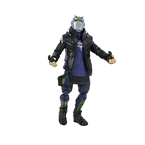 Fortnite Joy Ride Whiplash Vehicle (Blue and White), with 4-inch Articulated X-Lord Figure