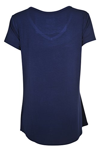 Ultra Game NBA Utah Jazz Womens Box Out Varsity Stripe Tee Shirt, Team Color, Large