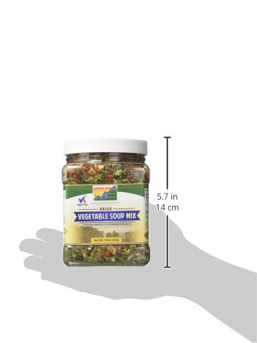 Mother Earth Products Dried Vegetable Soup Mix, 10oz (283g)