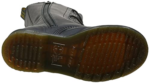 Dr. Martens womens 1914 Vonda Combat Boot, Black Softy T, 5 US