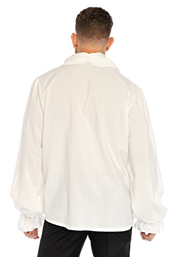 Leg Avenue mens Costume Top, White, Large US
