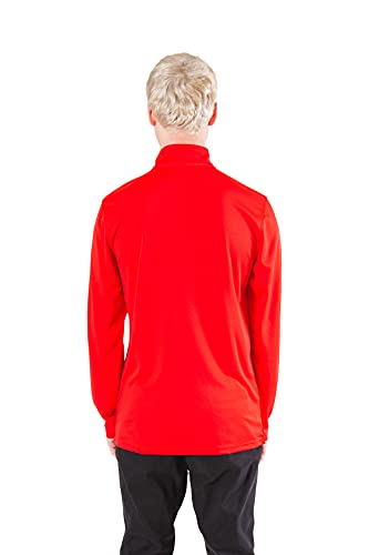 Ultra Game NBA Men's Quarter Zip Long Sleeve Pullover T-Shirt