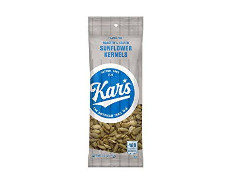 Kar’s Nuts Sunflower Kernels, 2.5 oz Individual Packs – Bulk Pack of 36, Gluten-Free Snacks