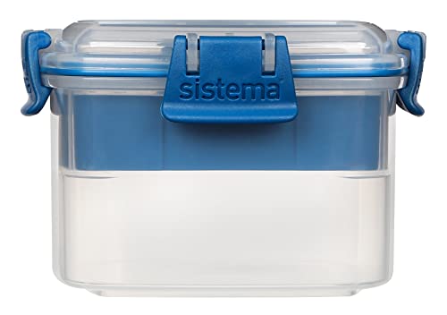 Sistema To Go Collection Snack Container, 13.5 oz./0.4 L, Color Received May Vary