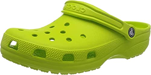Crocs Unisex Classic Clogs (Retired Colors), Lime Punch, 17 US Men