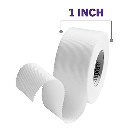 Nexcare Durapore Durable Cloth Tape, From the #1 Leader in U.S. Hospital Tapes, 1 Inch X 10 Yards, 2 Rolls