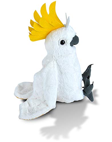 Wild Republic Cockatoo Plush, Stuffed Animal, Plush Toy, Gifts for Kids, Cuddlekins 12 Inches (10925)