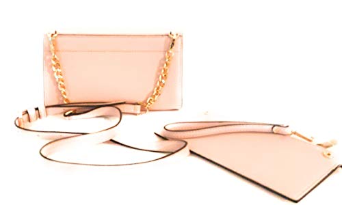 Michael Kors 3 In 1 Crossbody Bag With Removable Pouch (Powder Blush)