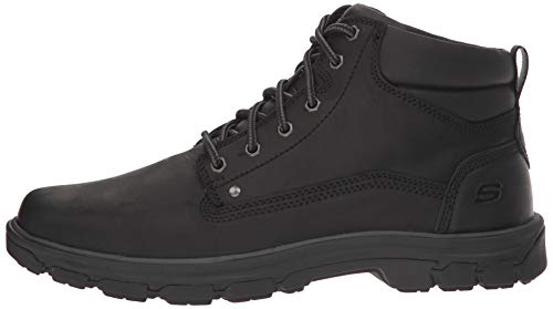 Skechers Men's Segment-Garnet Hiking Boot, Black, 10 Medium US