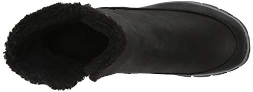 Skechers womens Synergy Snow Boot, Black/Black, 6 US