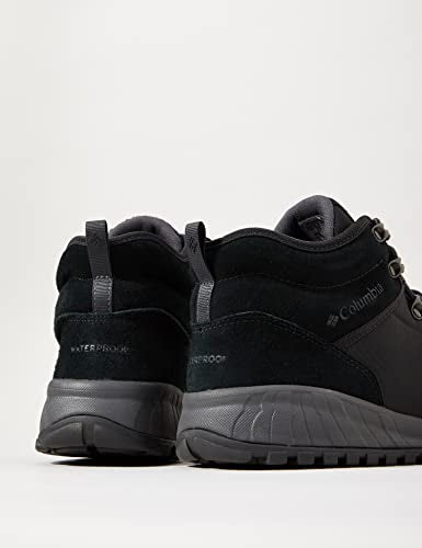 Columbia Men's Fairbanks Mid, Black/Shark, 9