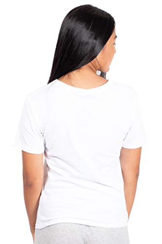 Ultra Game NBA Chicago BullsWomen's Soft Vintage Jersey Tee Shirt, White Distressed, X-Large