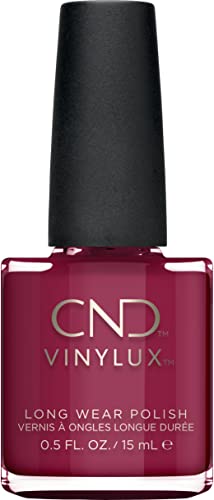 CND Vinylux Longwear Red Nail Polish, Gel-like Shine and Chip Resistant Color, 0.5 Fl Oz