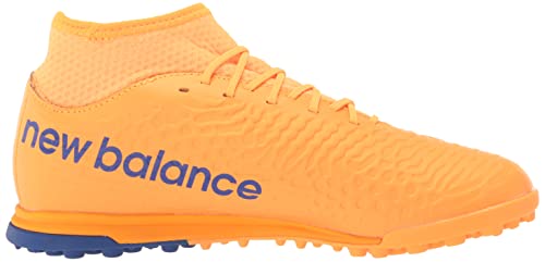 New Balance Men's Tekela V3+ Magique Tf Soccer Shoe, Impulse/Vibrant Orange, 7