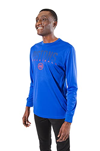 Ultra Game -NBA Men's Active Long Sleeve Pullover T-Shirt