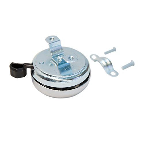 Firmstrong Classic Beach Cruiser Bicycle Bell, Chrome