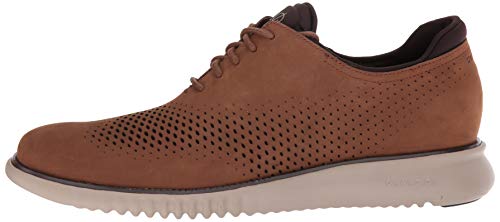 Cole Haan Mens 2 Zerogrand LSR Wing British Tan/Black/Ivory 9 D - Medium