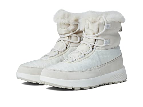 Columbia Women's Slopeside Peak Luxe, Dark Stone/Sea Salt, 10