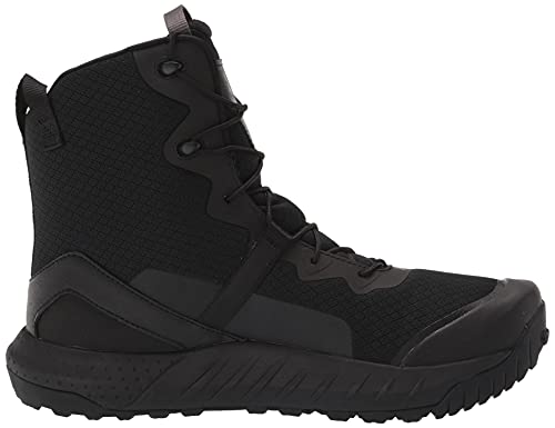 Under Armour Men's Micro G Valsetz Military and Tactical Boot, Black (001)/Black, 13 M US