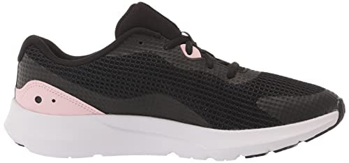 Under Armour Women's Surge 3 --Running Shoe, (007) Black/Prime Pink/Prime Pink, 6
