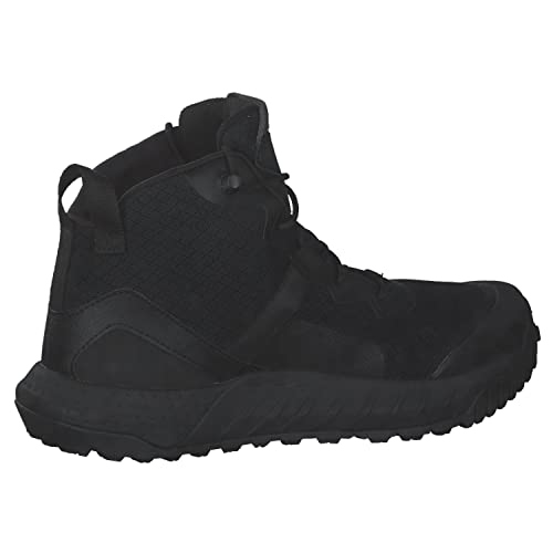 Under Armour Women's Micro G Valsetz Mid Military and Tactical Boot, Black (001)/Black, 7