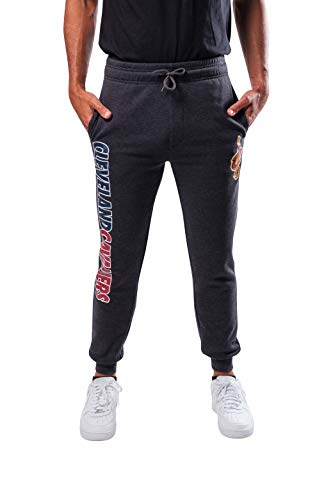 Ultra Game NBA Men's Soft Fleece Active Jogger Sweatpants