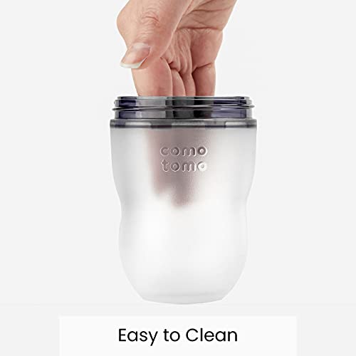 Comotomo Baby Bottle, Green, 8 oz (2 Count)