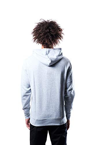 Ultra Game NBA Toronto Raptors Mens Fleece Hoodie Pullover Sweatshirt Out Of Bounds, Heather Gray, Small