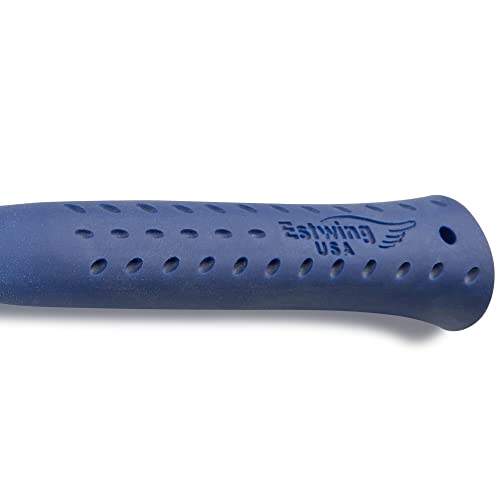 ESTWING Hammer - 16 oz Straight Rip Claw with Smooth Face and Shock Reduction Grip - E3-16S
