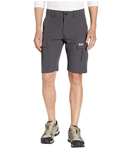 Helly Hansen Men's Standard II Quickdry 11' Cargo Shorts, 980 Ebony, 32